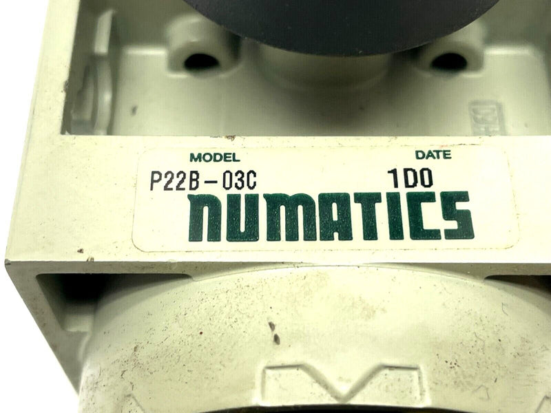 Numatics P22B-03C Pressure Regulator 3/8" NPTF - Maverick Industrial Sales