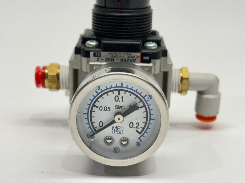 SMC AR25K-N02-Z Pneumatic Modular Pressure Regulator w/ Gauge - Maverick Industrial Sales