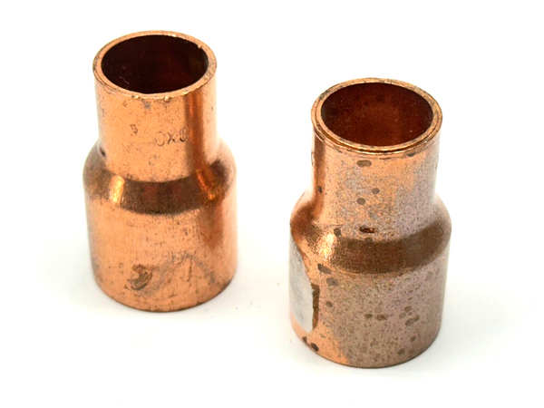 Nibco W00765D 3/4" x 1/2" Reducing Coupling CxC Copper LOT OF 2 - Maverick Industrial Sales