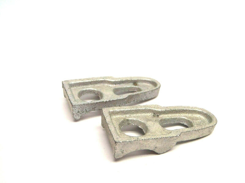 Lot of 2 Unbranded 3/4 Inch TW 1/2 Inch R 1 Iron Clamp Back Conduit Spacer - Maverick Industrial Sales