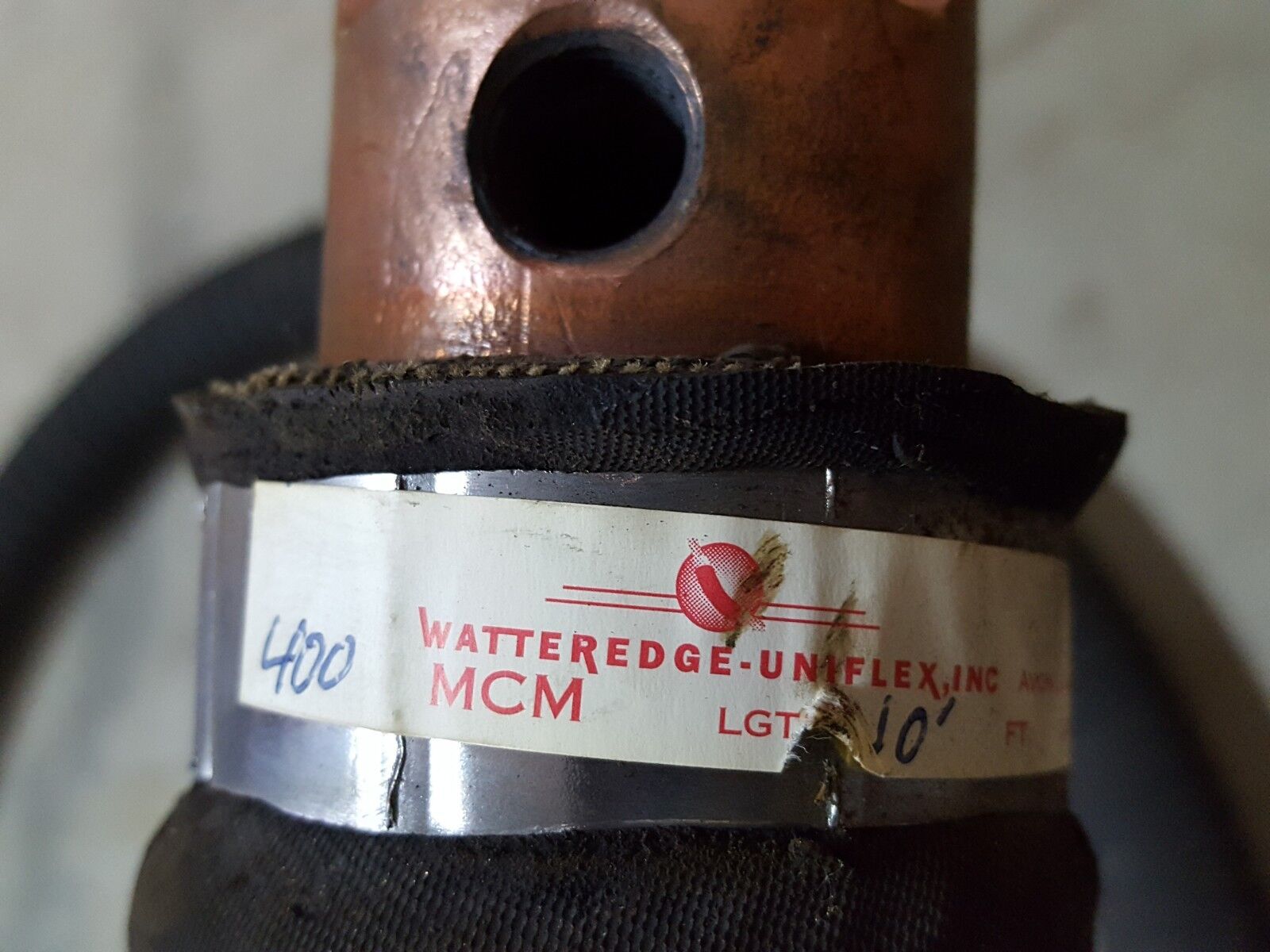 Watteredge Uniflex Robot Welding Jumper Cable 400 MCM 10' Foot - Maverick Industrial Sales