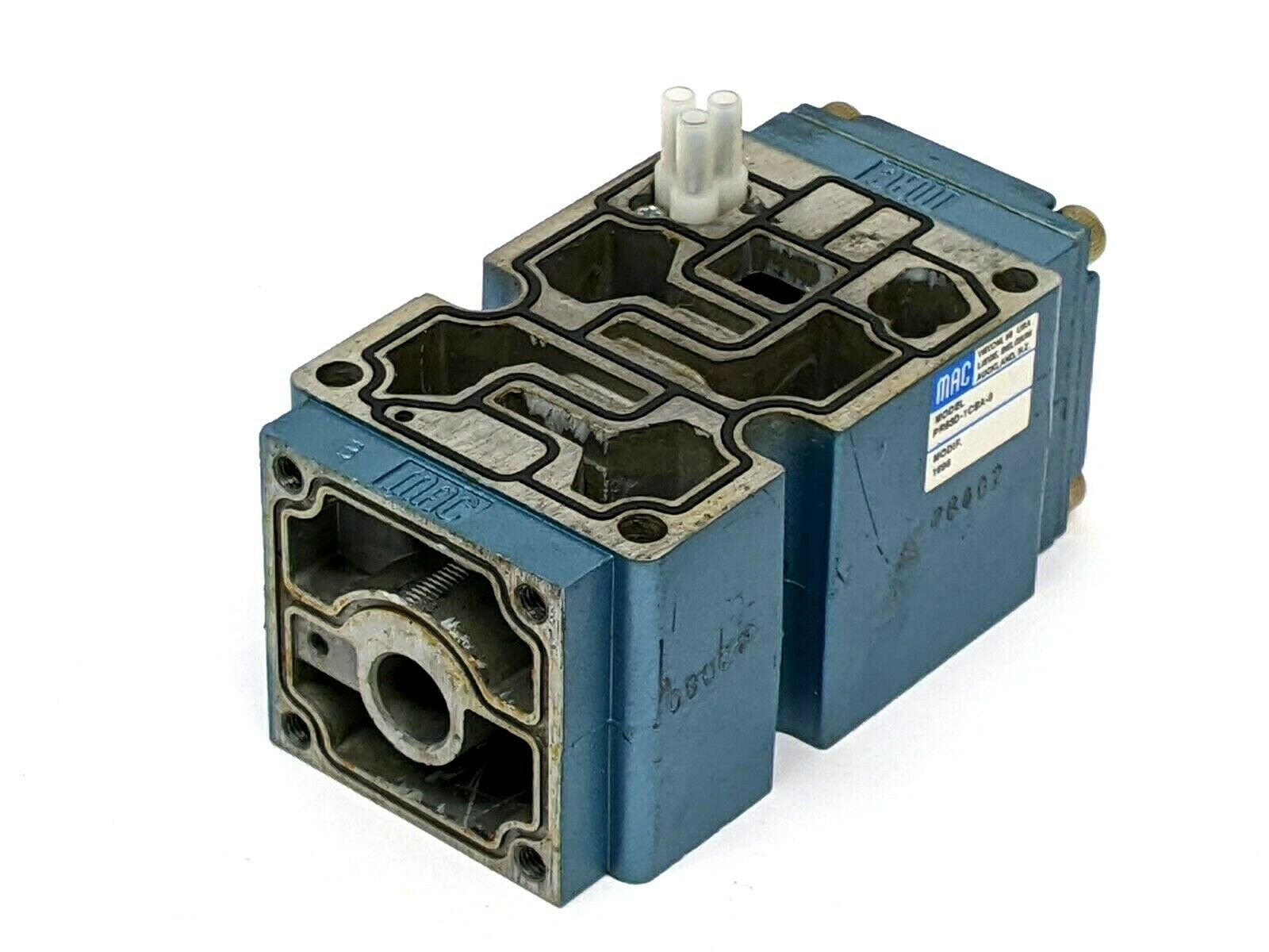 PR63D-1CBA-9 | MAC Valves Sandwich Pressure Regulator MANIFOLD BASE ONLY - Used - Maverick Industrial Sales