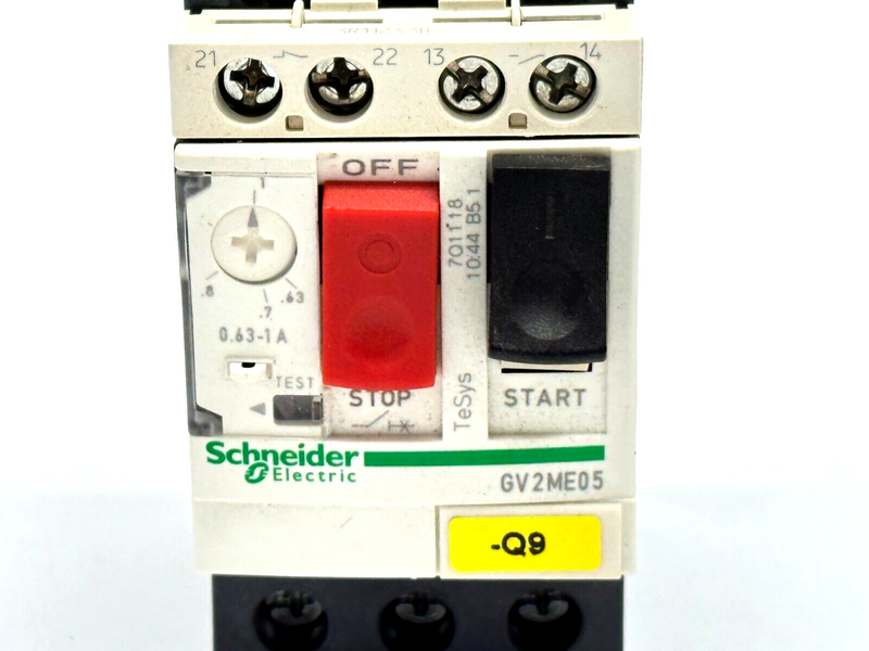 Schneider Electric GV2ME05 Motor Circuit Breaker 0.63-1A 3P - Maverick Industrial Sales