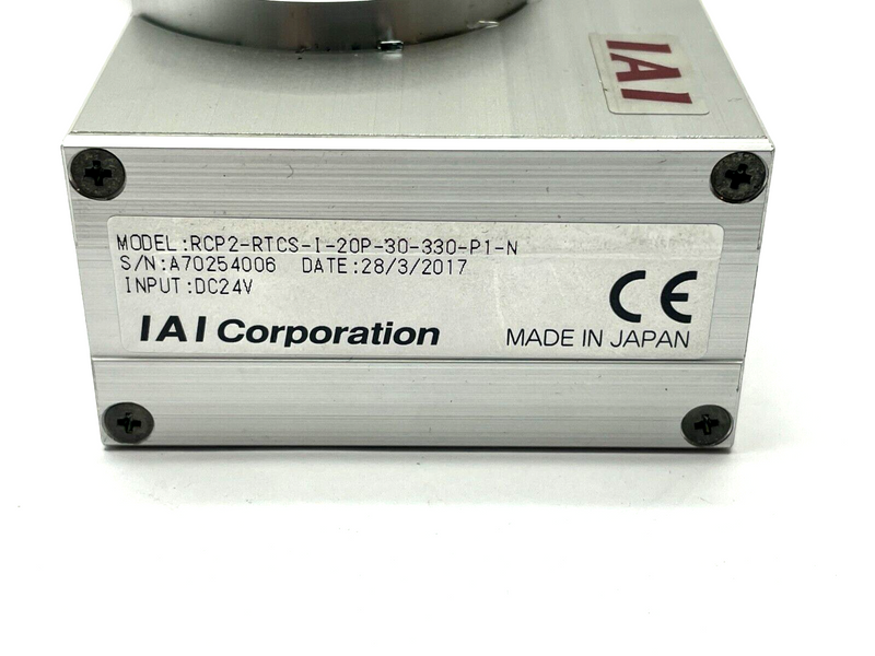 IAI RoboCylinder RCP2-RTCS-I-20P-30-330-P1-N Rotoary Actuator - Maverick Industrial Sales