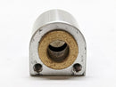 Sintered Bronze Bushing Pillow Block 3/8" ID x 1/2" x 1/2" Mounting - Maverick Industrial Sales