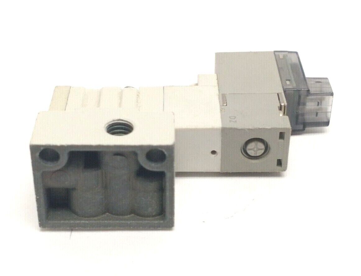 SMC SYJ324-5LOZ-M5 3-Port 2-Position Solenoid Valve M5 Base Mounted 24VDC - Maverick Industrial Sales