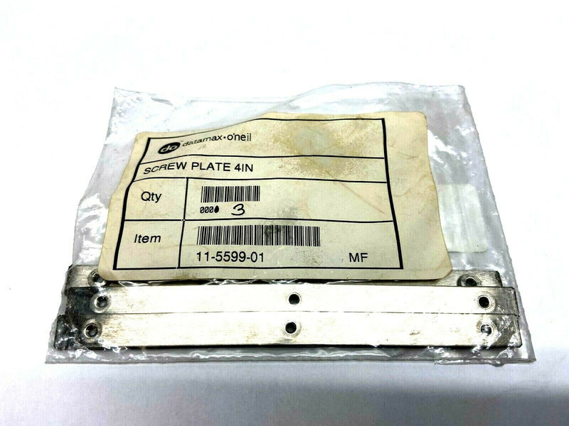 Honeywell 11-5559-01 Screw Plate 4" for Label Printer LOT OF 3 - Maverick Industrial Sales