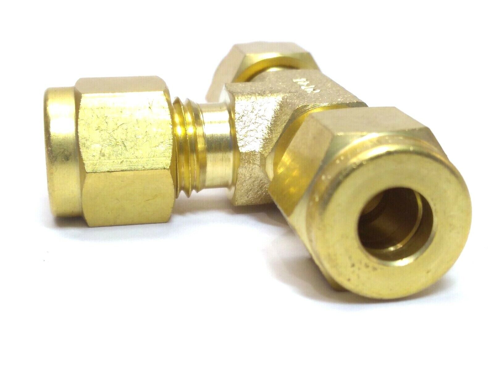 DK-Lok DT-4-B Brass 1/4" Union Tee Fitting - Maverick Industrial Sales