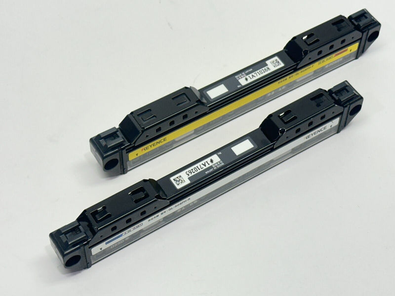 Keyence GL-S08FH Safety Light Curtain Flat Type 8-Beam GL-S08FH-R / GL-S08FH-T - Maverick Industrial Sales