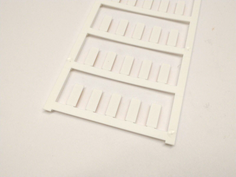 Allen Bradley 1492-MAS6X15 Ser A Blank Adhesive Marker Cards 6mm x 15mm BOX OF 5 - Maverick Industrial Sales