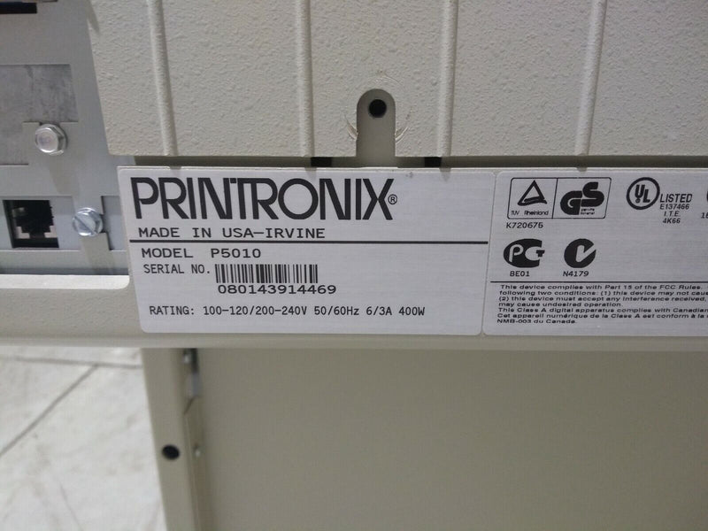 Printronix P5010 Line Matrix Printer 1000 LPM Line Printer on Pedestal - Maverick Industrial Sales