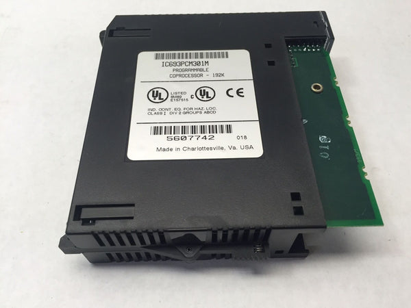 GE Fanuc IC693PCM301M Programmable Coprocessor Module MISSING COVER - Maverick Industrial Sales