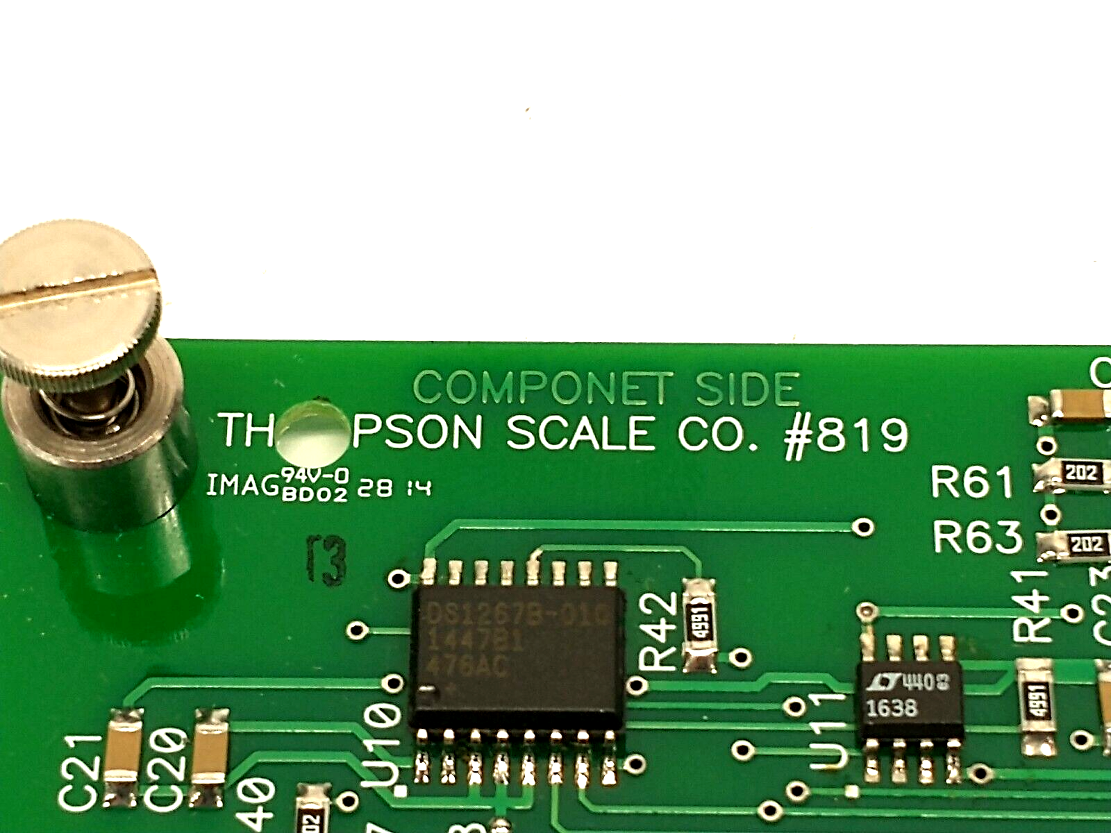 Thompson Scale 819 Scale And I/O Primary Board 58800 - Maverick Industrial Sales