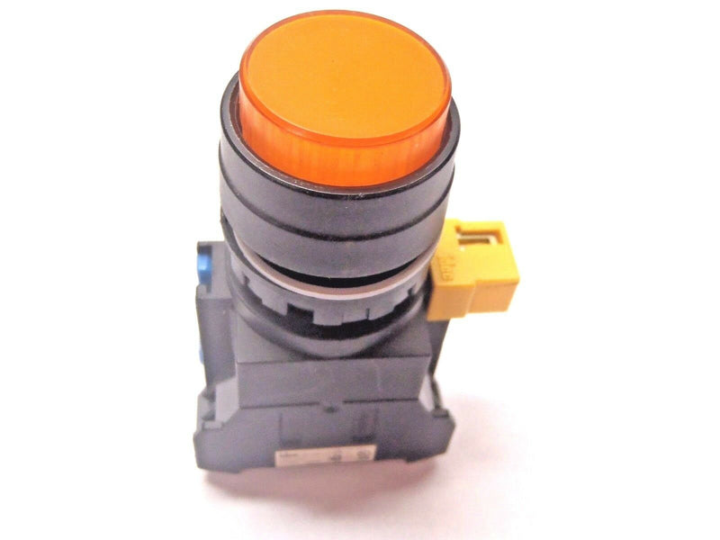 HW1L-M2F10QD-A-24V 22mm HW Illuminated Button Momentary Extended - Maverick Industrial Sales