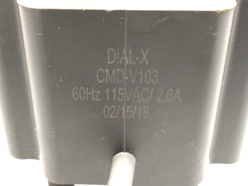 Dial-X CMD-V103 Vibratory Coil 115VAC 2.6A - Maverick Industrial Sales