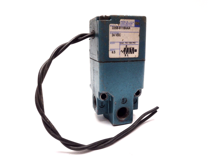 MAC Valves 225B-611BAAA Solenoid Valve - Maverick Industrial Sales