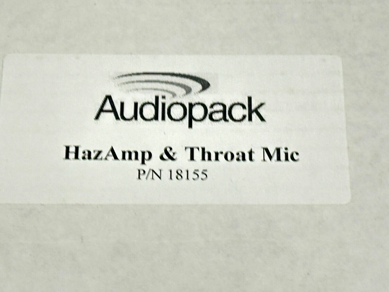 Audiopack 18155 HazAmp & Throat Mic - Maverick Industrial Sales