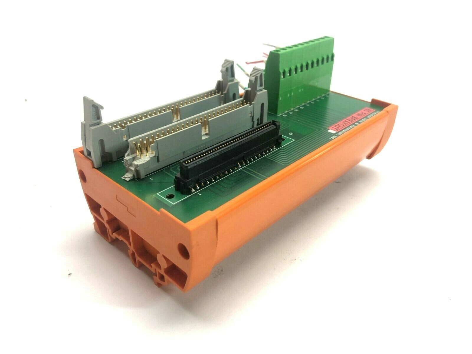 Precision Valve & Automation 20 Contact 80 Pin Breakout Module FOR PARTS - For parts or not working - Maverick Industrial Sales