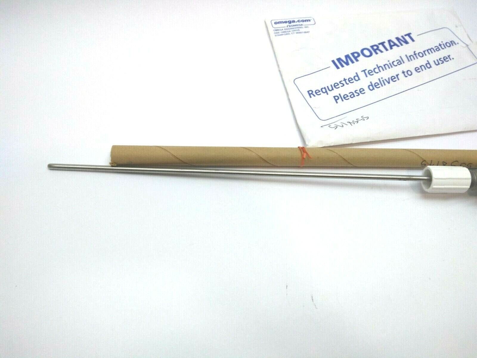 OMEGA  PR-12E-3-100-1/4-18 Thermocouple Probe with Cast Iron Protection Head - Maverick Industrial Sales