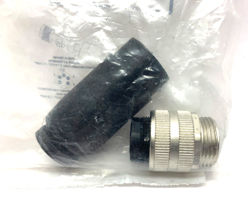 Turck BS 4151-0/13,5 Connector 7/8"-16 Male Straight FA 5Pin 10-12mm U6422 - Maverick Industrial Sales