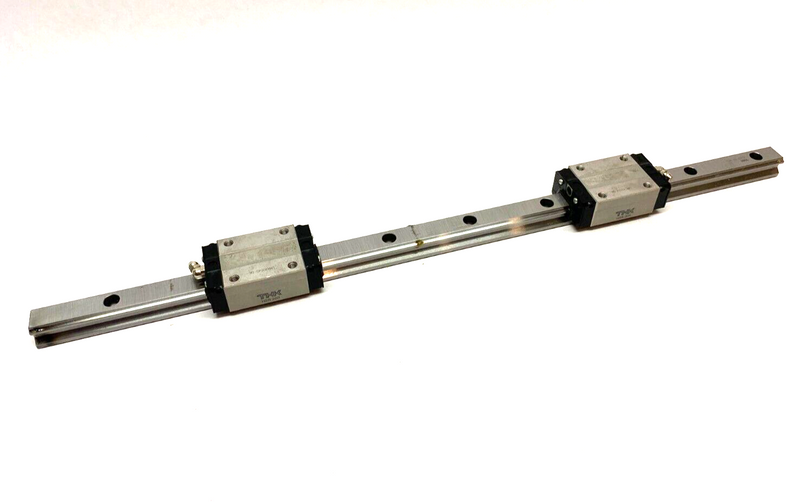 THK HSR20R2DD+545L Linear Guide Block and Rail Assembly HSR 20R x2 545mm Length - Maverick Industrial Sales