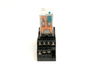 Dayton 1EHT2 14-Pin Square Base Plug In Relay 12VDC w/ 2-M4X10 5A 250V Base - Maverick Industrial Sales