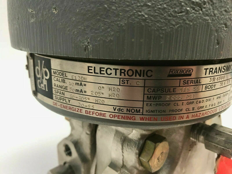 Foxboro E13DM St. C Electronic Transmitter Module d/p cell Nuclear Force Balance - Maverick Industrial Sales