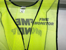 TY-FLOT FMEVESTR Safety Vest Neon Green FME MONITOR Regular 39-43 Chest - Maverick Industrial Sales