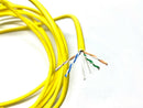 Panduit PUP6004YL-UY Cable TX6000 CMP 75C 4PR/23AWG Cat. 6 U/UTP 10' FEET - Maverick Industrial Sales