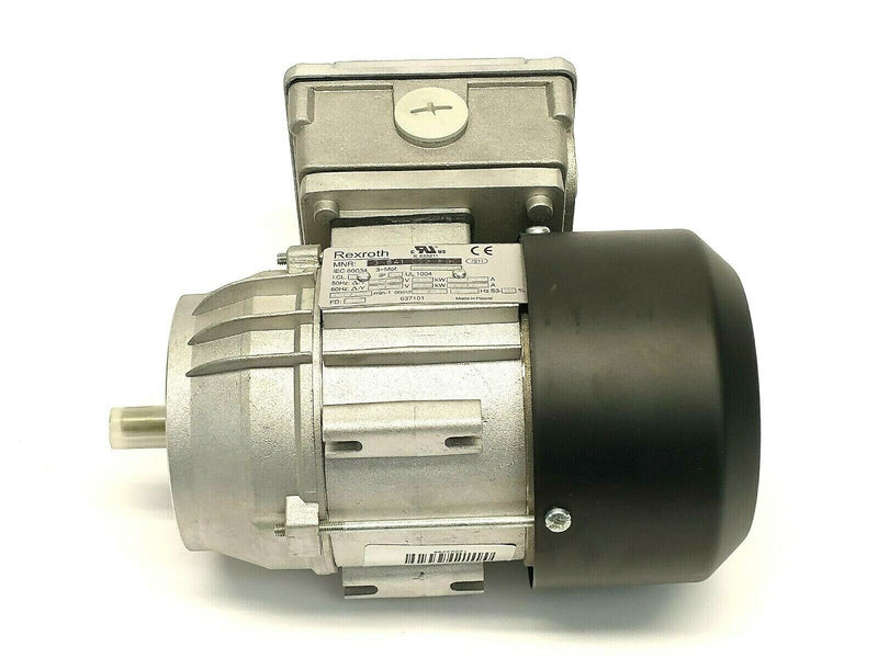 Bosch Rexroth 3841053890 Asynchron Electric Motor 1380/1660RPM .09kW 0.7/0.4 A - Maverick Industrial Sales