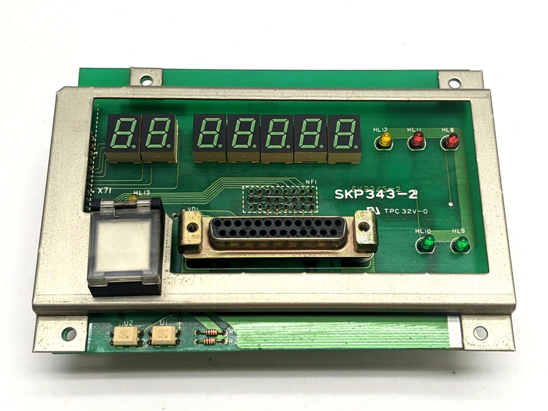 Epson SKP343-2 Front Board for SRC-320 Robot Controller ZA004B02, R13ZA004B0200 - Maverick Industrial Sales