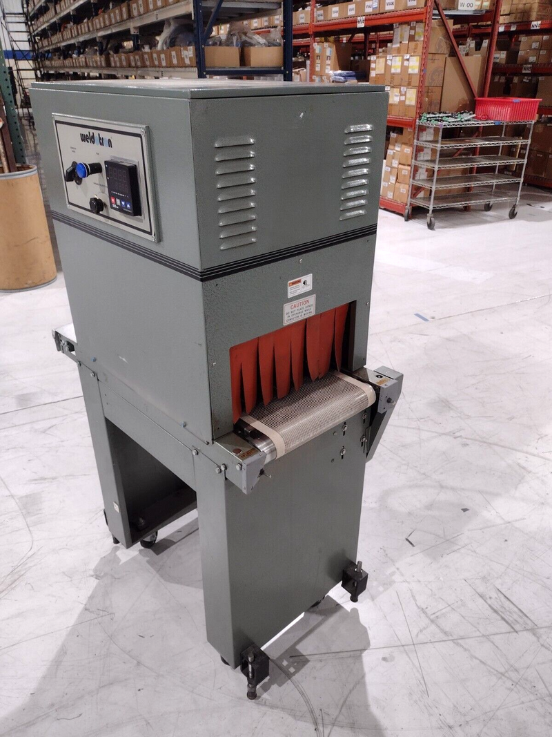 Weldotron 7020 220V 1PH 30A Shrink Tunnel Machine Variable Speed and Temp - Maverick Industrial Sales