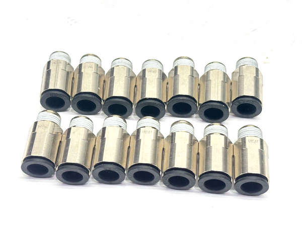 Legris 3175 08 11 Push-To-Connect - NPT Fitting 1/8" Thread 5/16" OD LOT OF 14 - Maverick Industrial Sales