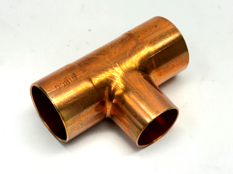 Nibco 611 11/4X11/4X1/2 Tee C x C x C 1-1/4" x 1-1/4" x 1" Copper - Maverick Industrial Sales