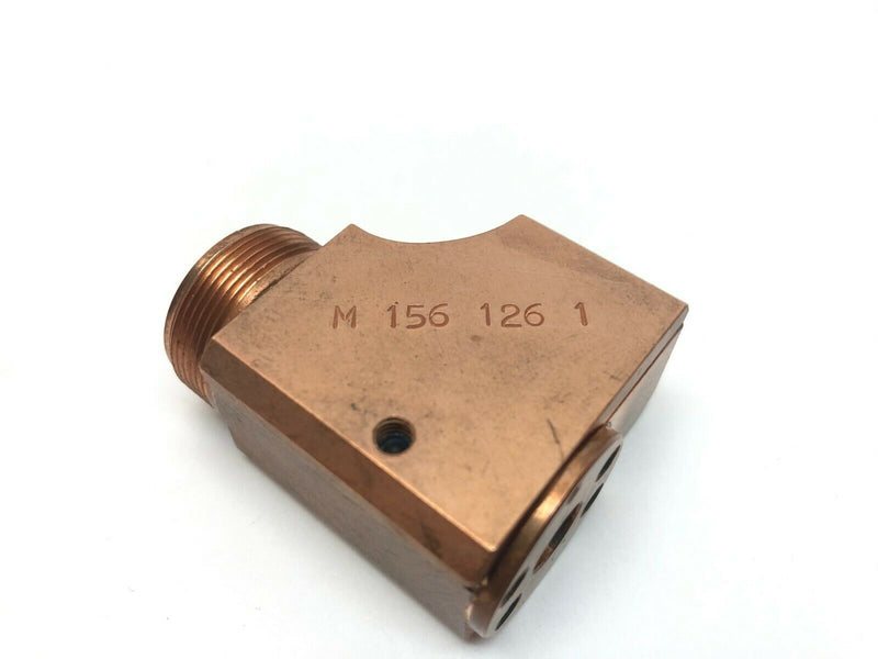 Tucker M 156 126 1 Brass Weld Gun Valve Fitting, M1561261 - Maverick Industrial Sales