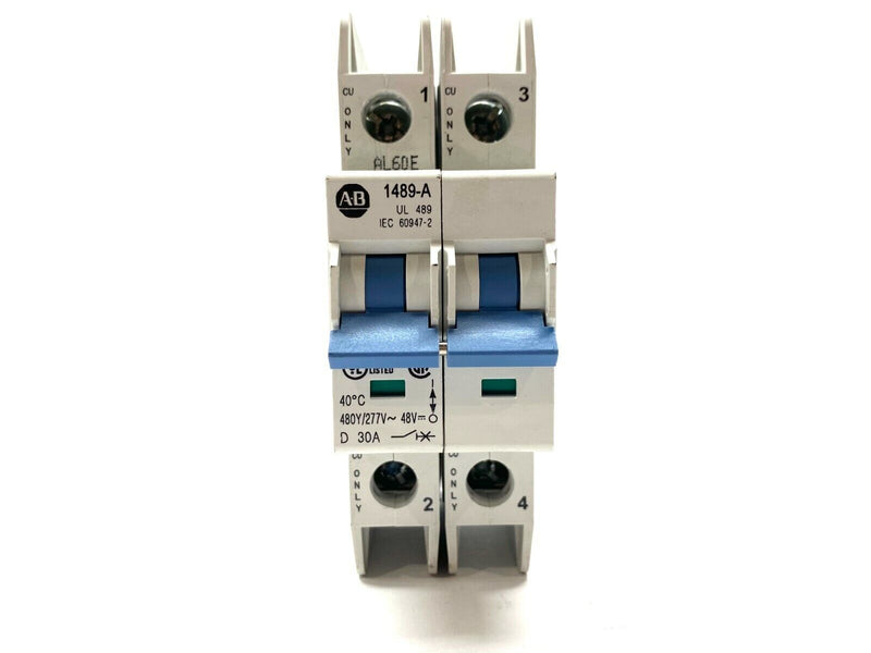 Allen Bradley 1489-A2D300 Ser A Circuit Breaker 415V 50/60Hz 4kV 15Ka 2-Pole - Maverick Industrial Sales