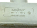 Scepter 1-1/4" ST 40 S Conduit Body 3-Port - Maverick Industrial Sales