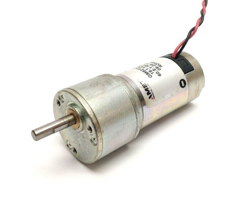 Ametek Pittman GM8212-31 Gearmotor 19.1VDC 60.5:1 Ratio 4" LEAD WIRE - Maverick Industrial Sales