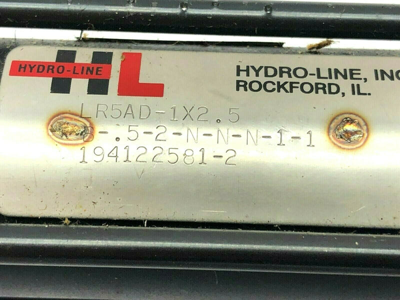 Hydro Line LR5AD-1X2.5-.5-2-N-N-N-1-1 Hydraulic Cylinder - Maverick Industrial Sales