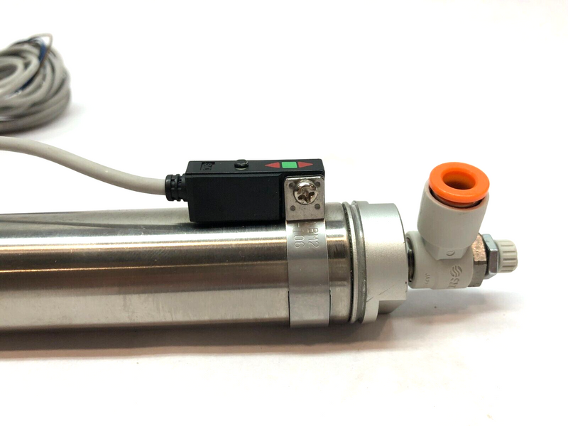 SMC NCDMB106-1200-H7PWL Round Body Pneumatic Cylinder, NCDMB106-1200, D-H7PW - Maverick Industrial Sales