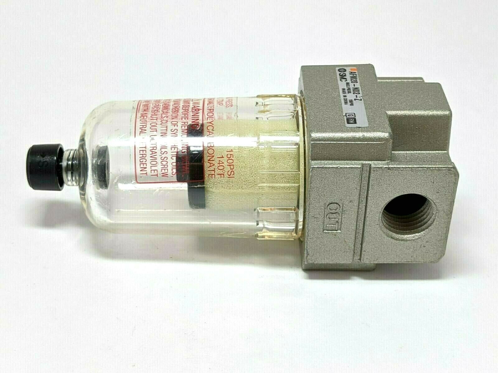 SMC AFM20-N02-Z Coalescing Mist Separator 1/4" NPT - Maverick Industrial Sales