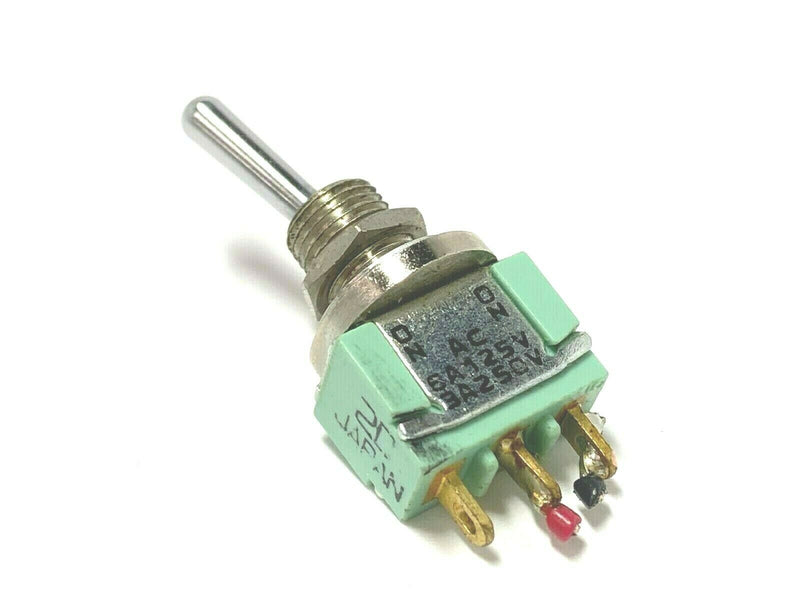 Alco MTE 106D On-On Toggle Switch SPDT 6A 125V 3A 250V 5/16" Thread - Maverick Industrial Sales
