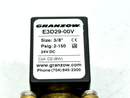 Granzow E3D29-00V Solenoid Valve 2-Way 3/8" 2-150PSI 24VDC - Maverick Industrial Sales