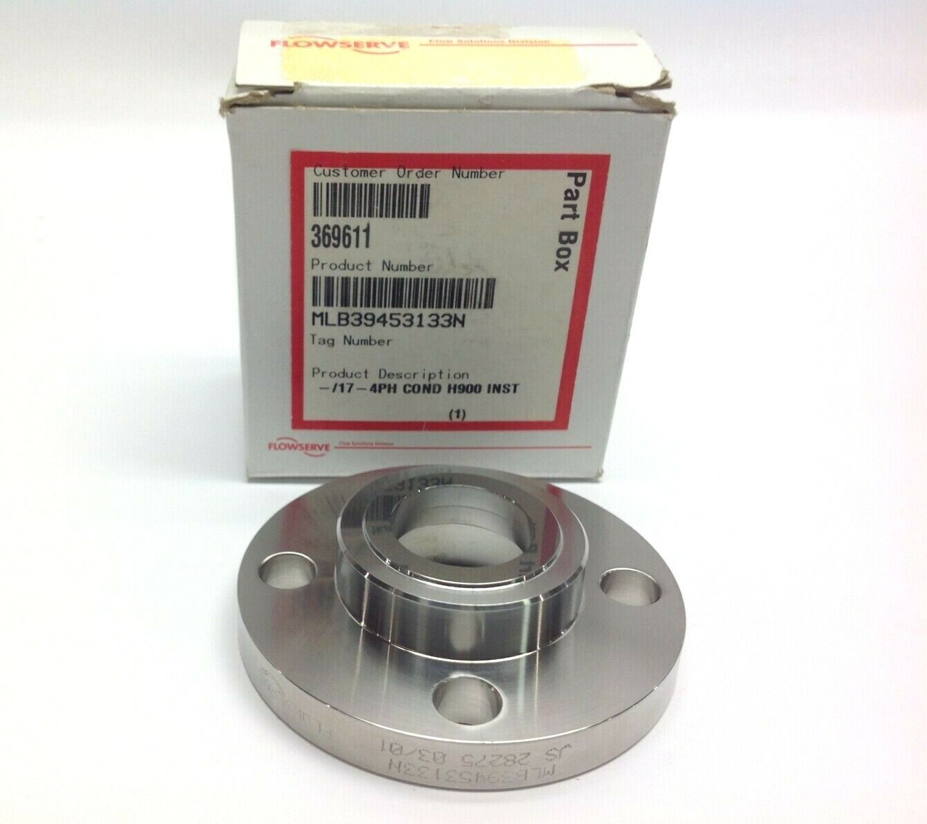 Flowserve MLB39453133N Plate Gland -/17-4PH COND H900 INST - Maverick Industrial Sales