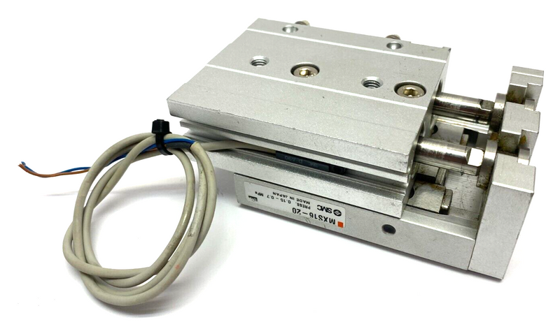 SMC MXS16-20 Guided Pneumatic Cylinder 16mm Bore 20mm Stroke - Maverick Industrial Sales