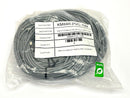 Adsens KM84R-PVC-10M Cable 4-Pin M8 Female Inline Grey 10M LOT OF 5 - Maverick Industrial Sales