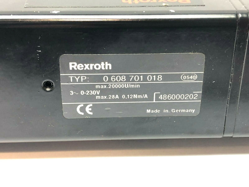 Bosch Rexroth 0608701018 Nutrunner Assembly - Maverick Industrial Sales