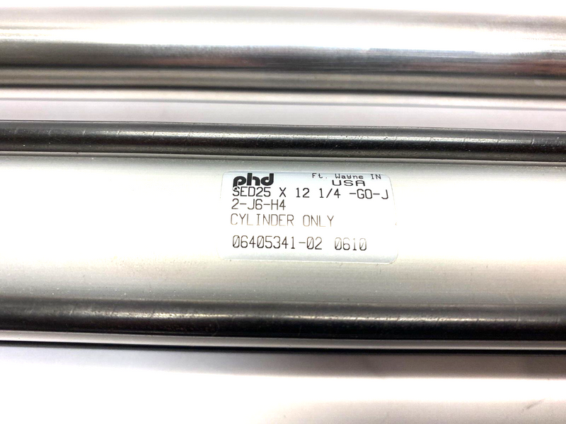 Phd SED25X12 1/4-GO-J2-J6 Pneumatic Thruster Slide Cylinder 12-1/4" Stroke - Maverick Industrial Sales