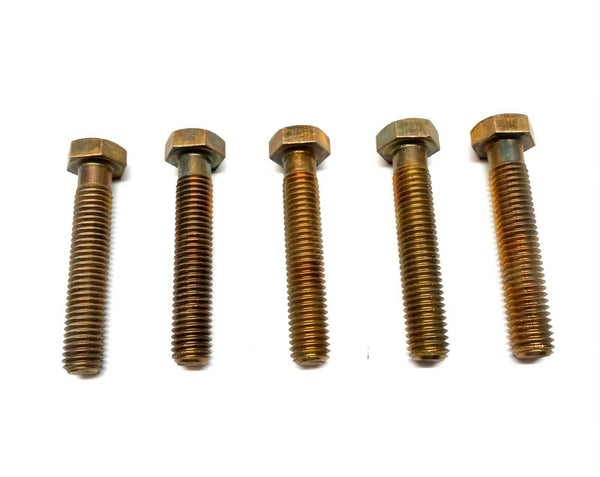 Hex Head Machine Bolt Bronze Silicon 1/2"-13 UNC x 2-3/4" LOT OF 5 - Maverick Industrial Sales