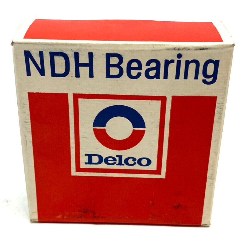 NDH Delco 87508 Deep Groove Ball Bearing 40mm I.D. 80mm O.D. 24mm Width - Maverick Industrial Sales